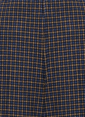 Flared trousers tattersall