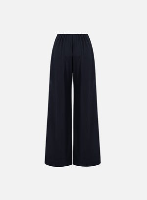 Flared trousers superfine merino
