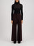 Flared trousers superfine merino