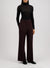 Flared trousers superfine merino