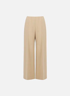 Flared trousers techno viscose