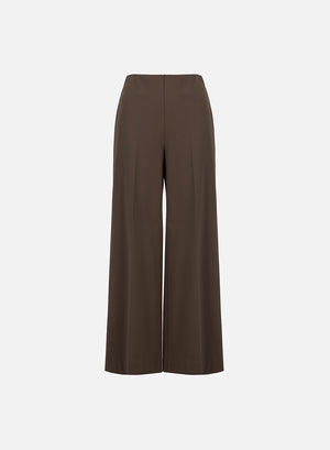 Flared trousers techno viscose