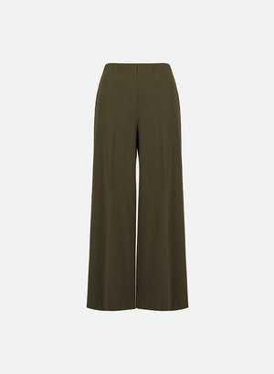 Flared trousers techno viscose