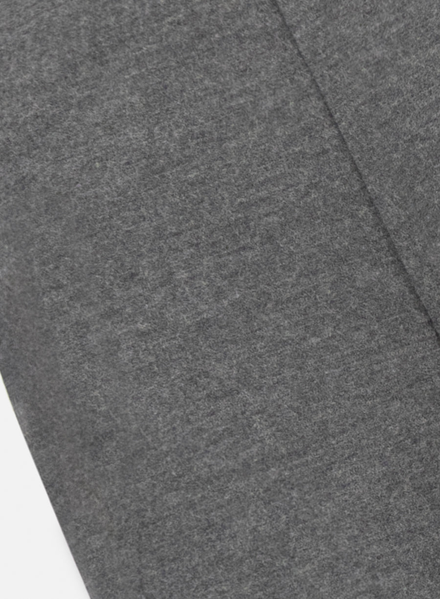 Wide-leg cropped trousers superfine merino