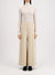 Wide-leg cropped trousers superfine merino