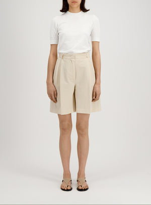 pleated bermuda coolmax seersucker