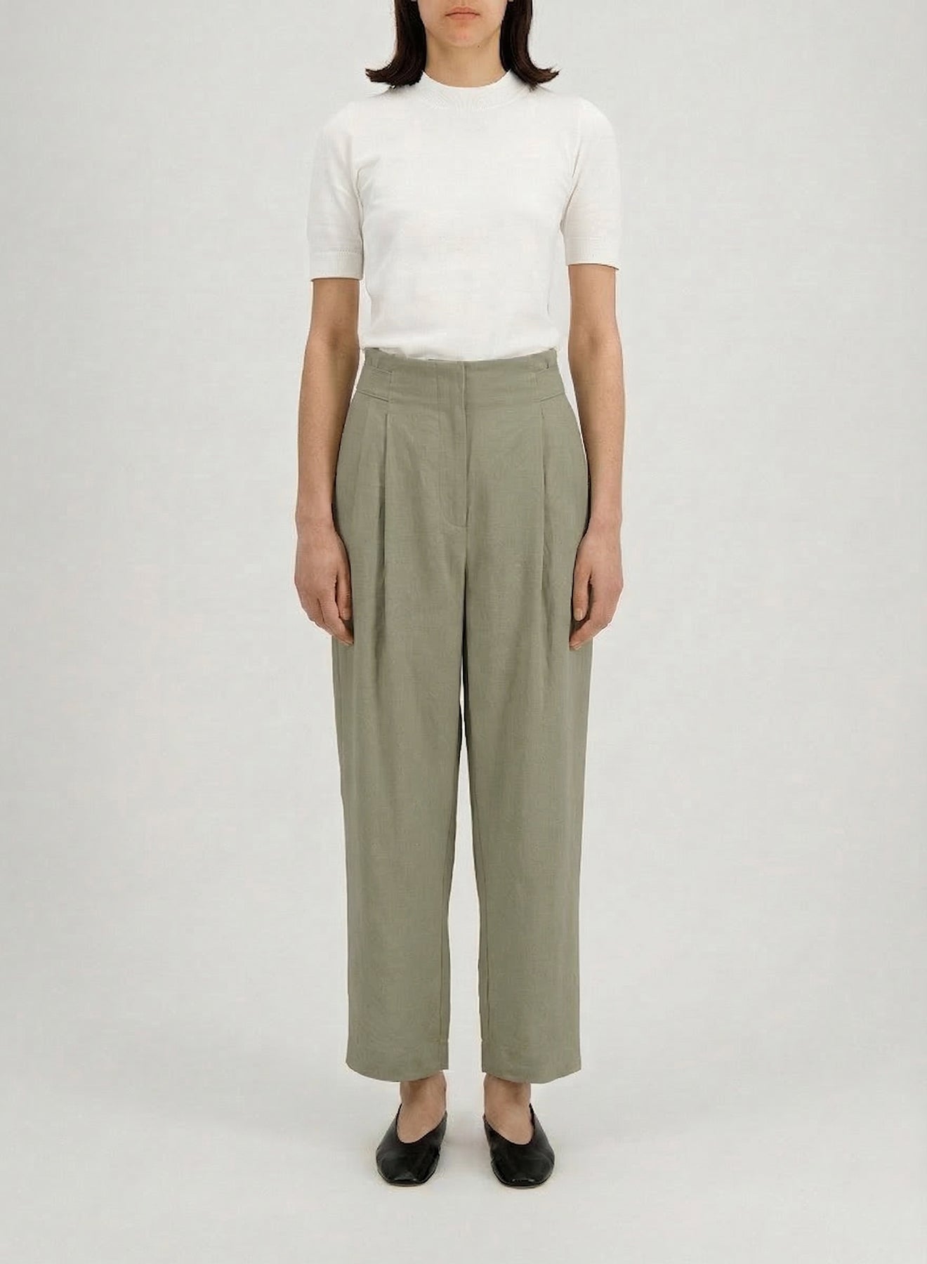 carrot shape trousers rayon