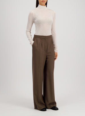 Palazzo trousers superfine merino