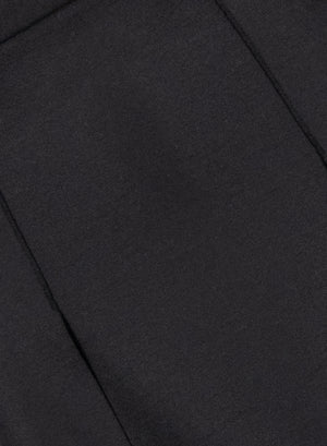 panel skirt light pressed wool