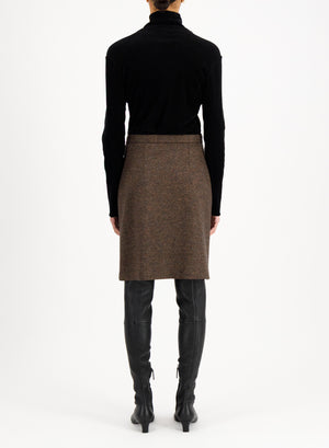 pleated skirt donegal