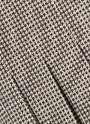 long plated skirt patterned moleskin