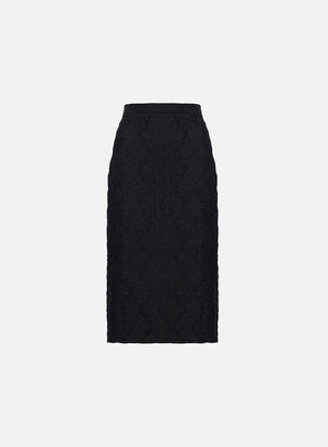 midi skirt crinkle