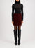 Mini skirt light pressed wool