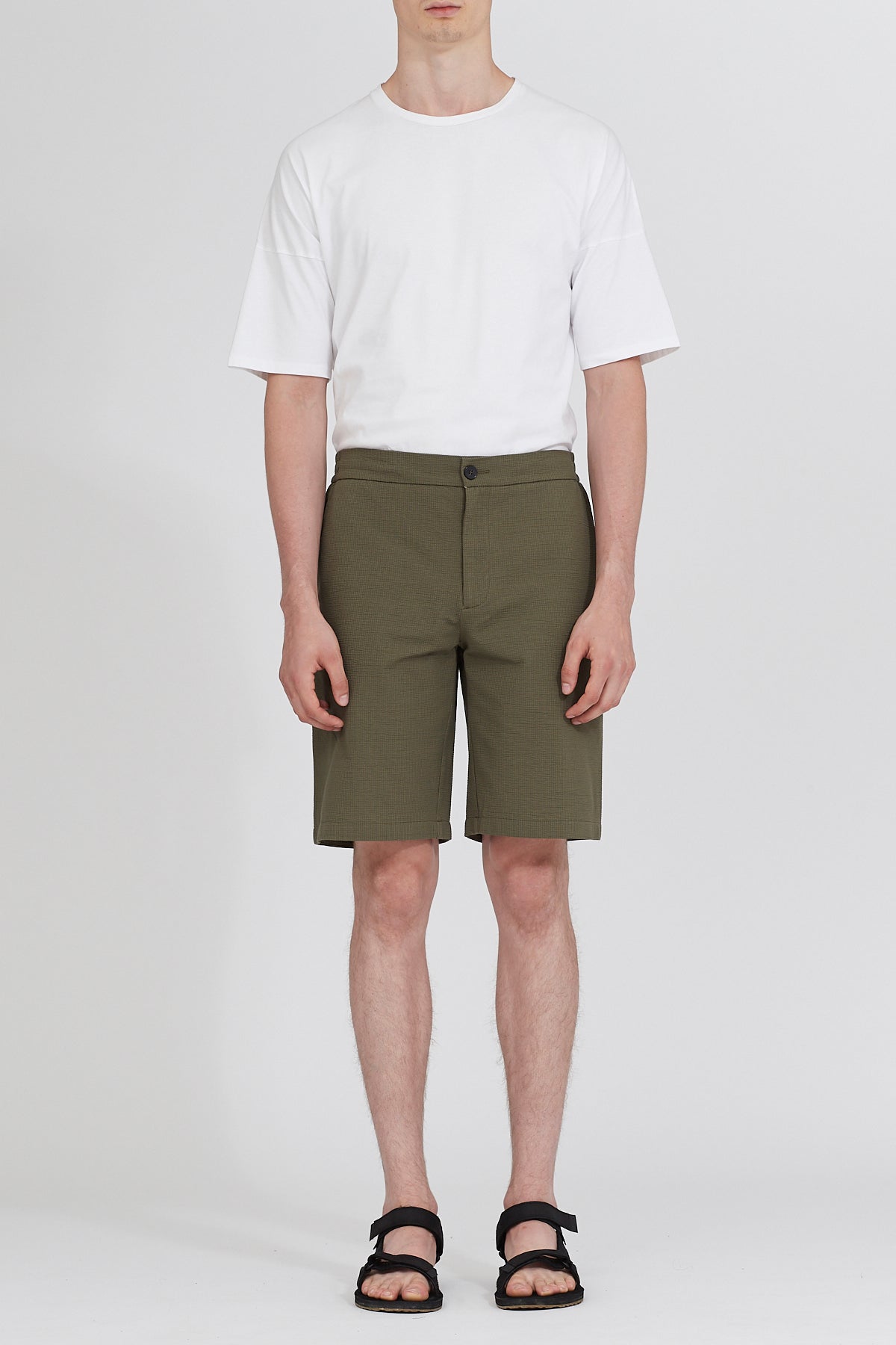 Casual coolmax seersucker shorts