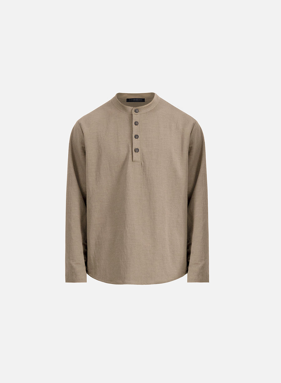 Henley shirt rayon