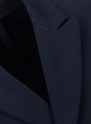 d.b. peak lapel blazer diagonal crafted with Loro Piana fabric