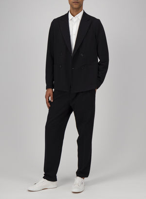 d.b. peak lapel blazer coolmax seersucker