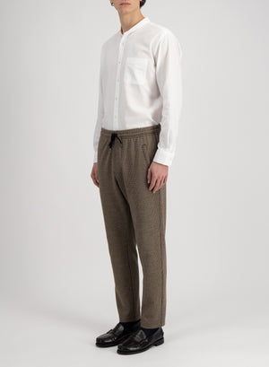 Jogging trousers micro tattersall