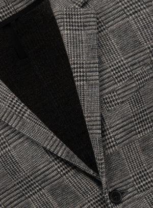 Blazer Loro Piana P.O.W pattern crafted with Loro Piana fabric