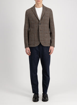 Blazer Loro Piana P.O.W pattern crafted with Loro Piana fabric