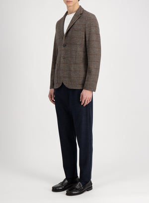 Blazer Loro Piana P.O.W pattern crafted with Loro Piana fabric