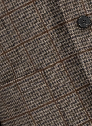 Blazer Loro Piana P.O.W pattern crafted with Loro Piana fabric