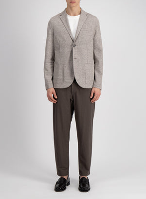 Blazer linen blend