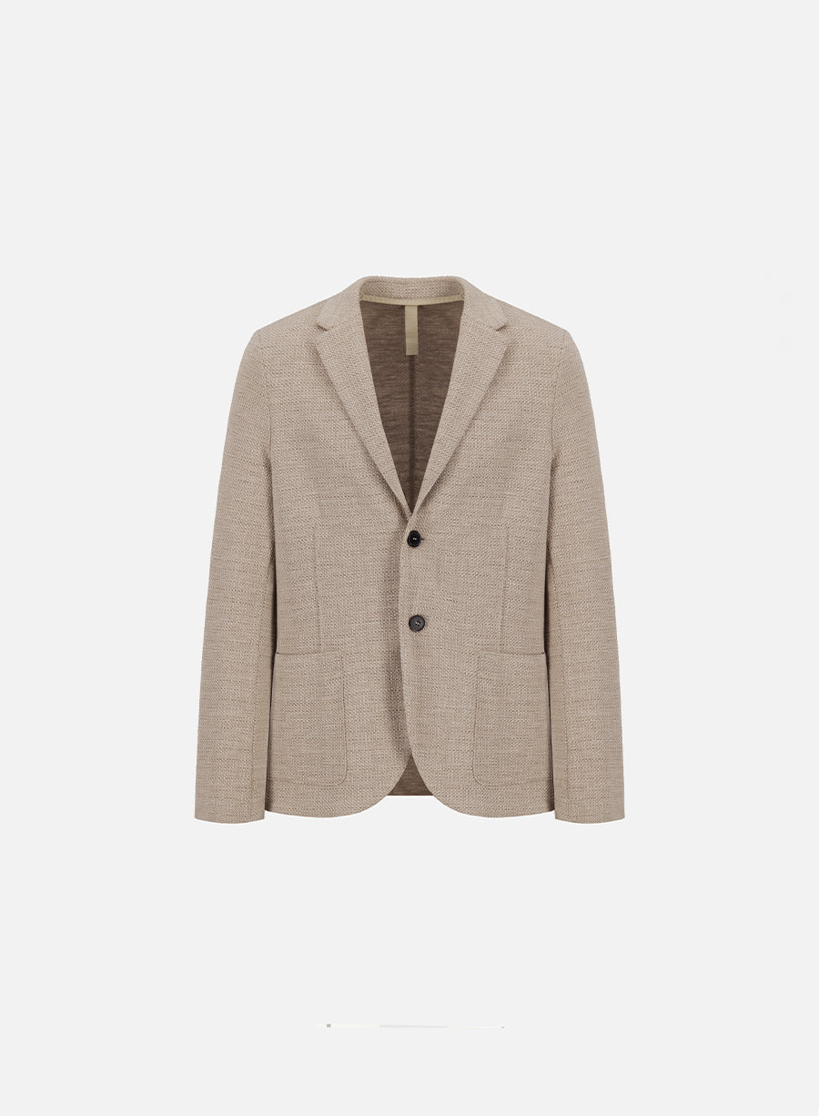 2b. blazer hopsack crafted with Loro Piana fabric