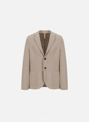 2b. blazer hopsack crafted with Loro Piana fabric