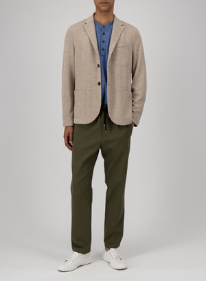 2b. blazer hopsack crafted with Loro Piana fabric