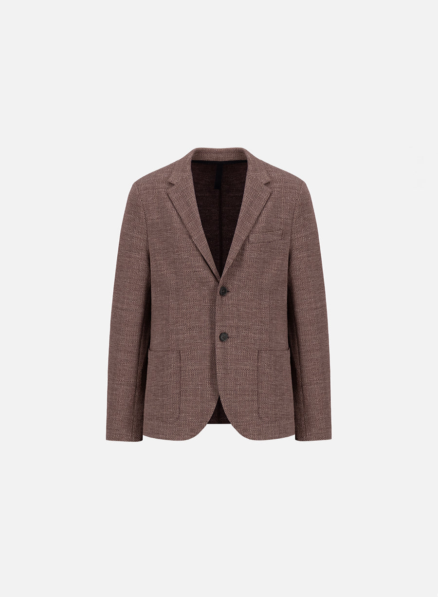 2b. blazer hopsack crafted with Loro Piana fabric