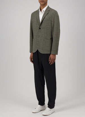 2b. blazer herringbone crafted with Loro Piana fabric