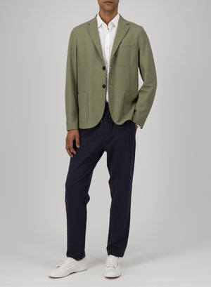 Blazer honeycomb crafted with a Loro Piana fabric