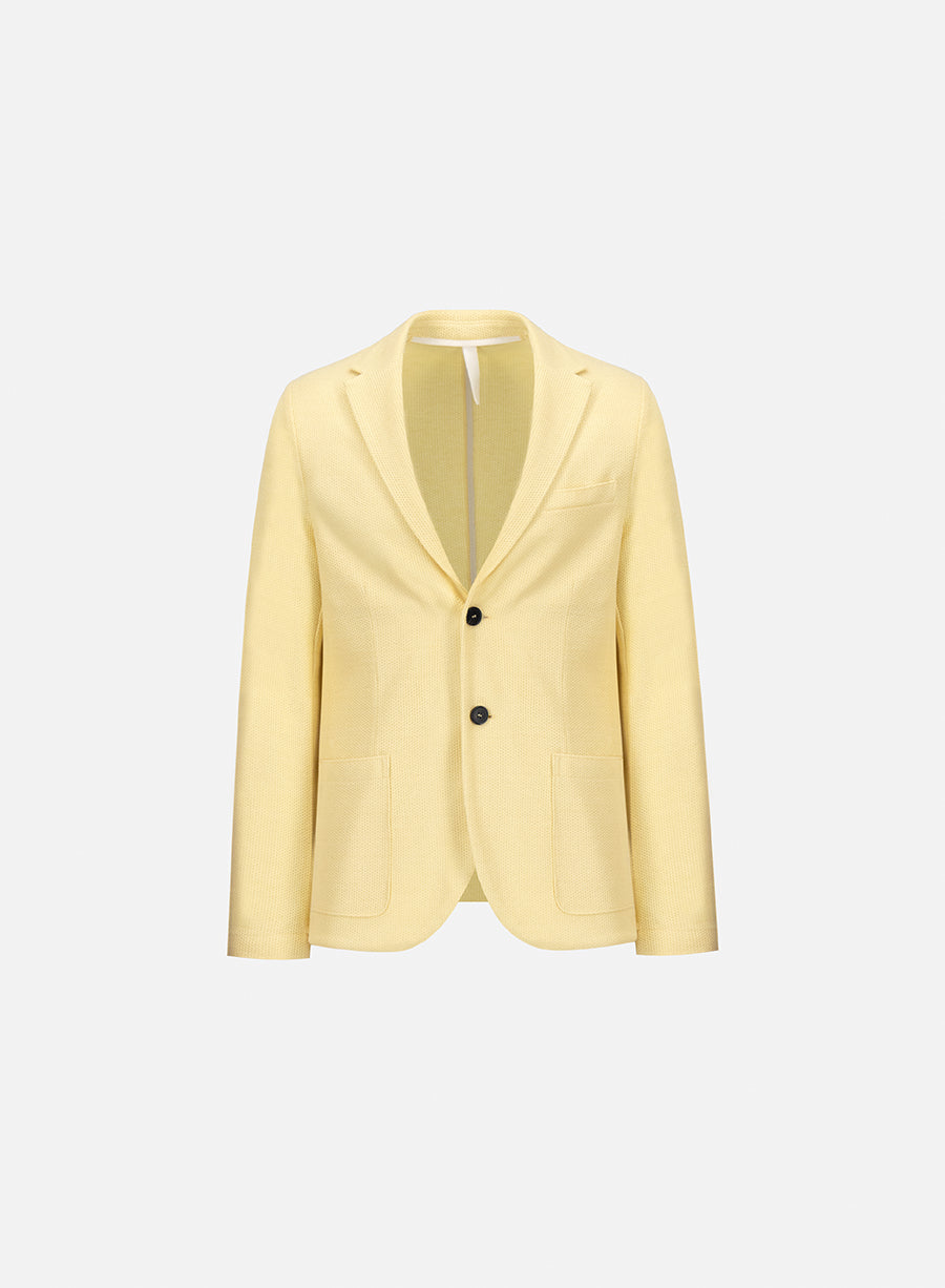 Blazer linen honeycomb