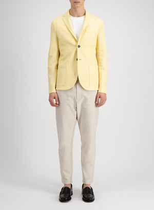 Blazer linen honeycomb