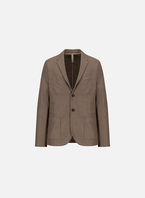 Blazer linen honeycomb