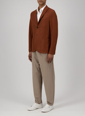 Blazer linen honeycomb