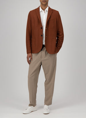 Blazer linen honeycomb