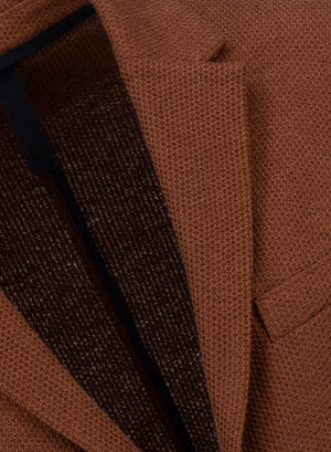 Blazer linen honeycomb