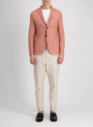 Blazer linen honeycomb