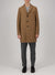 Boxy coat pressed wool