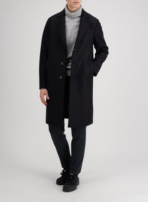 Overcoat pressed wool