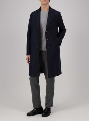 Overcoat pressed wool