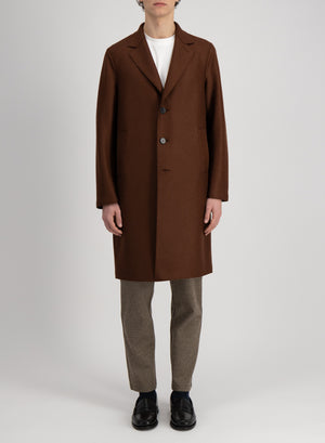 Overcoat pressed wool