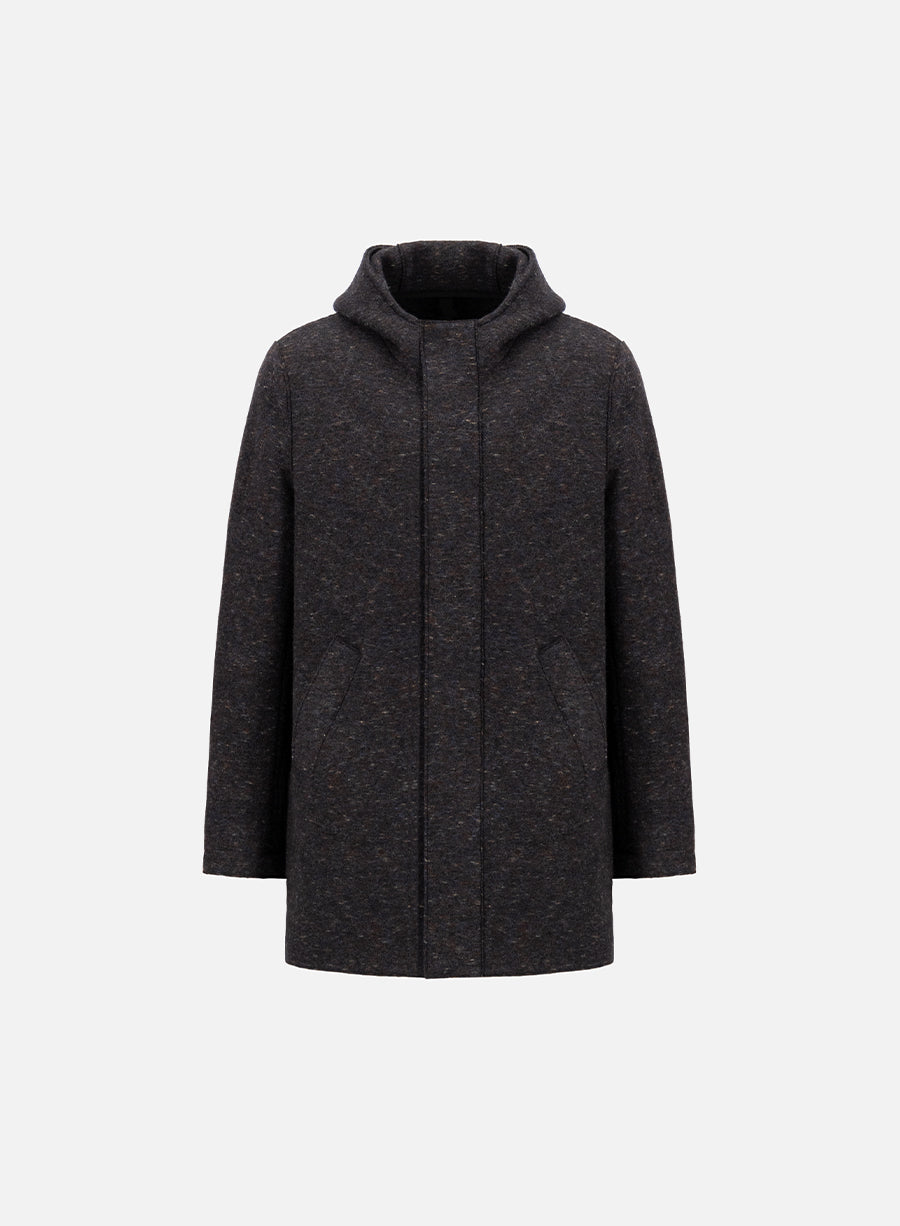 Parka boiled wool