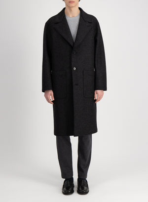 Greatcoat pressed wool