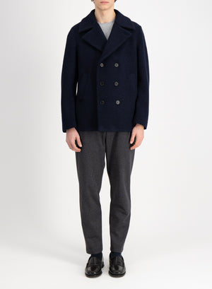 Peacoat bouclé