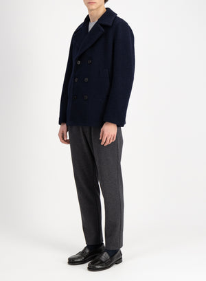 Peacoat bouclé