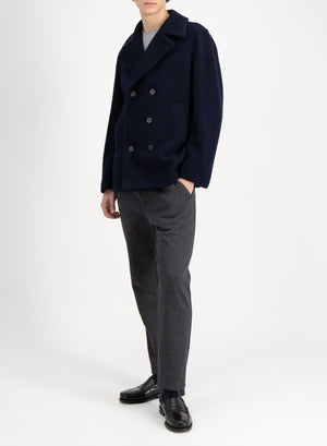 Peacoat bouclé