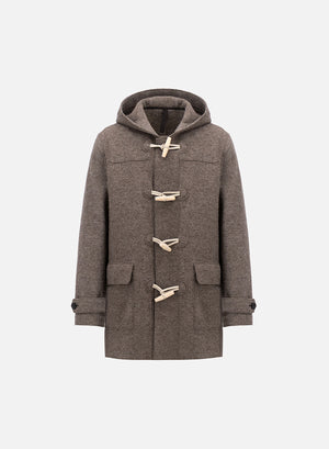 Duffle coat boiled wool